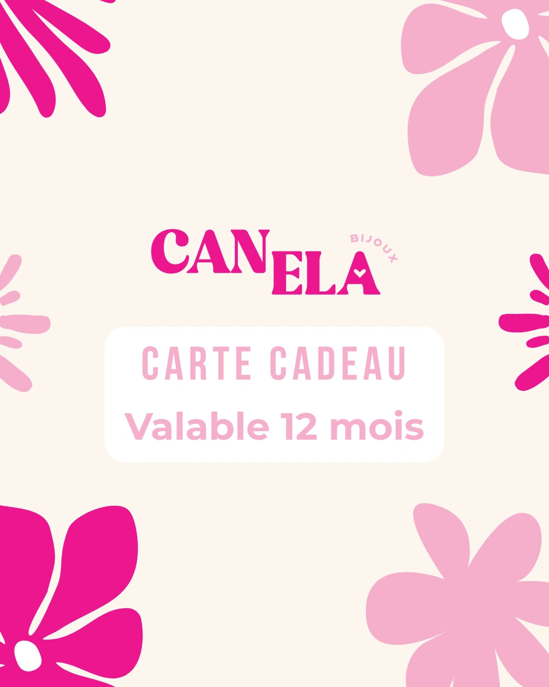 Carte-cadeau Canela Bijoux