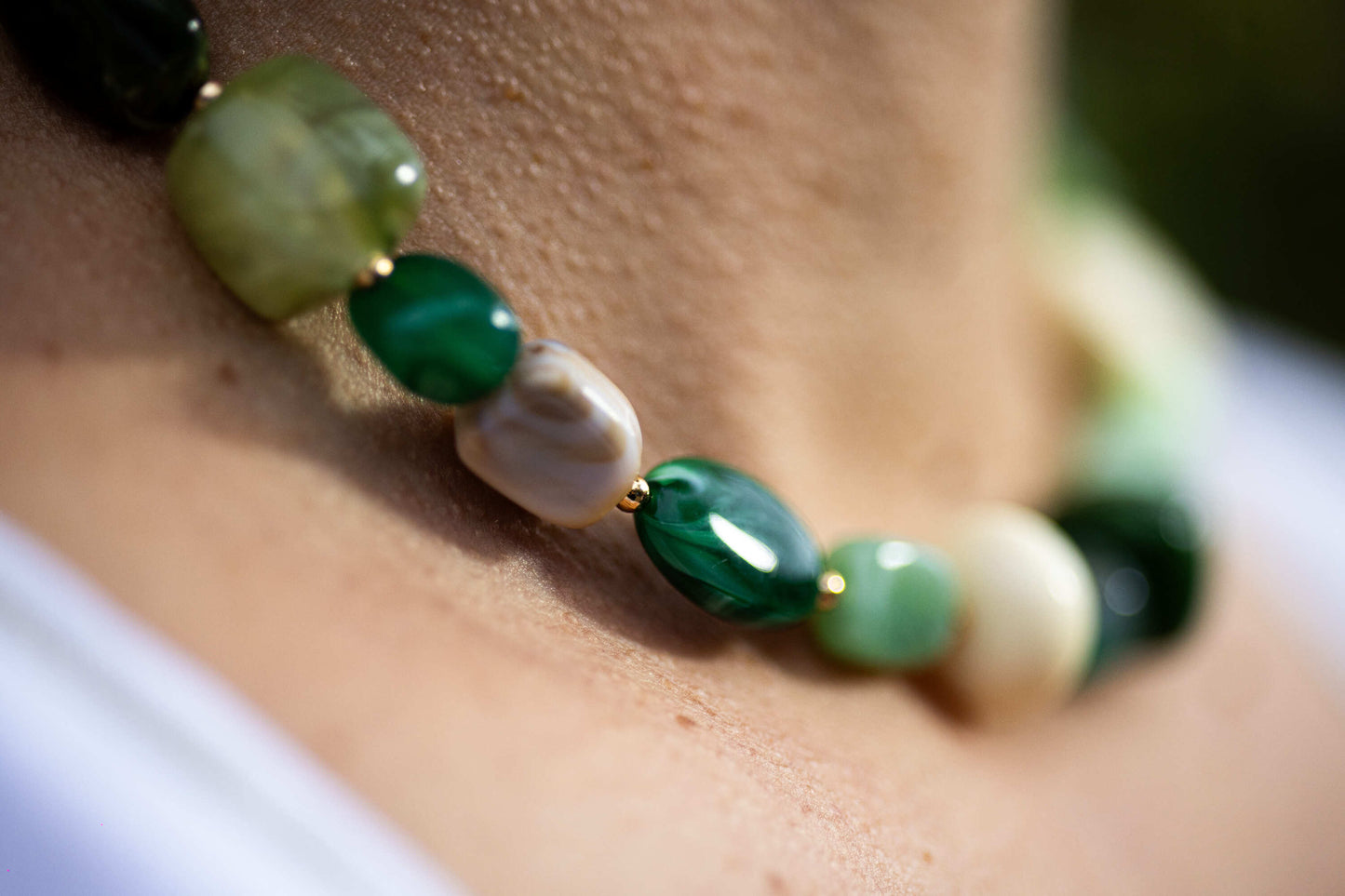 Collier BERLINGOT vert