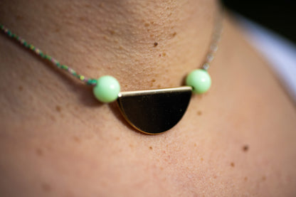 Collier COCO vert