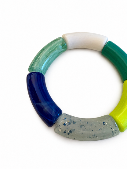 Bracelet ARCOIRIS bleu & vert