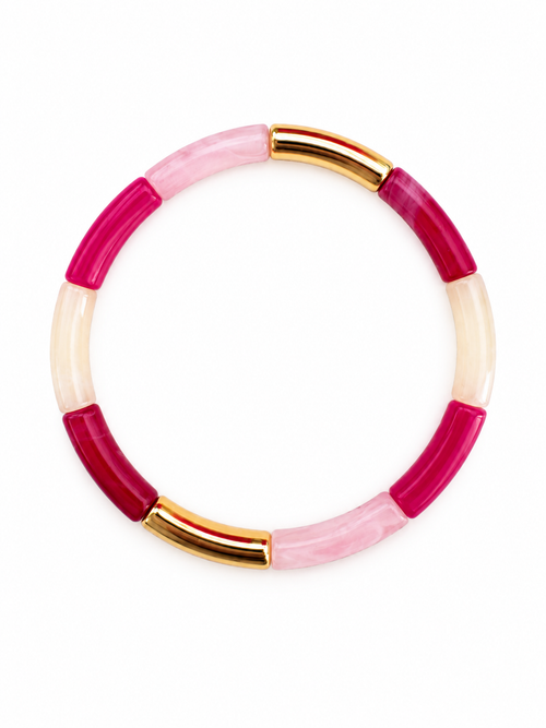 Bracelet ARCOIRIS mini rose