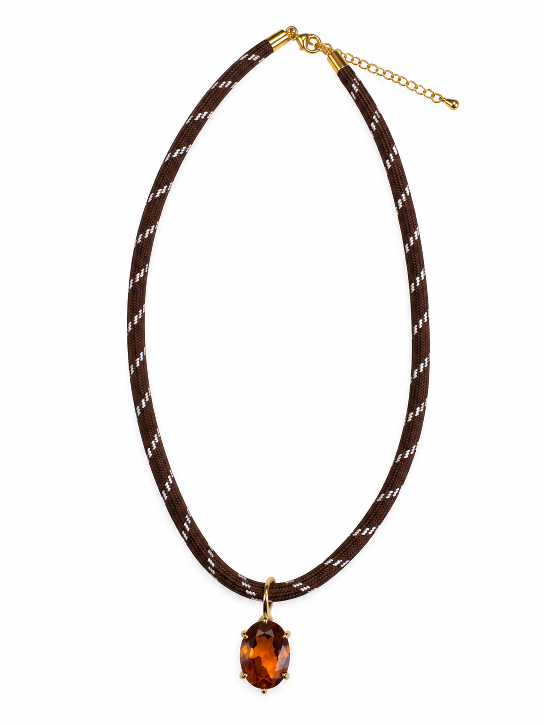 Collier MAREA marron
