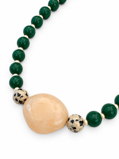 Collier PEPITA vert