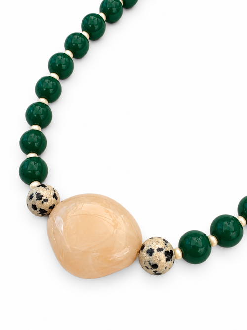 Collier PEPITA vert