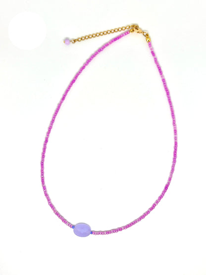 Collier LUNA violet