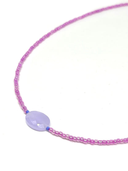 Collier LUNA violet