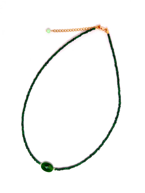 Collier LUNA vert