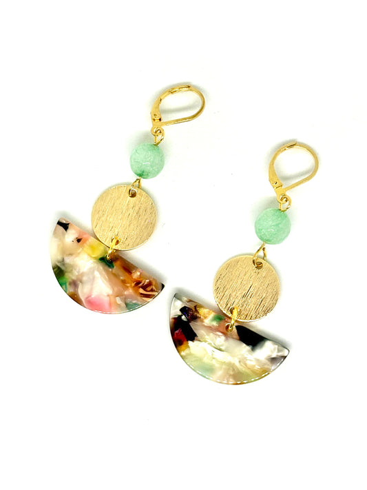 Boucles oreilles JADE
