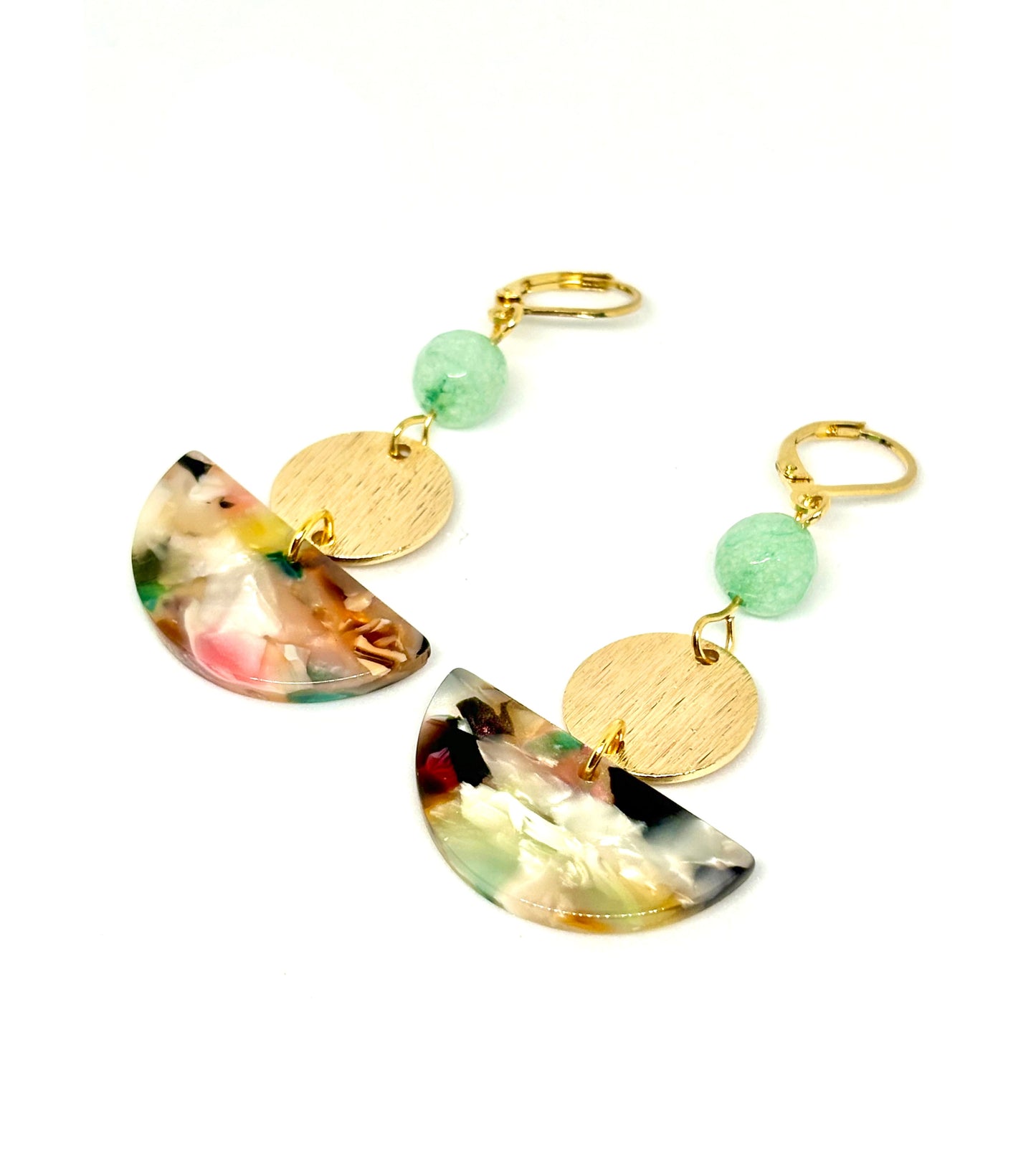 Boucles oreilles JADE